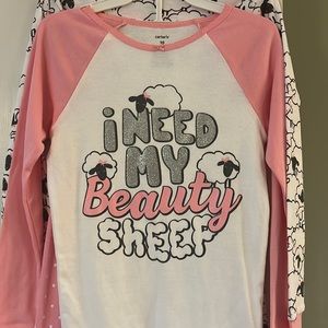 NWT Carter’s 4-pc pajama set